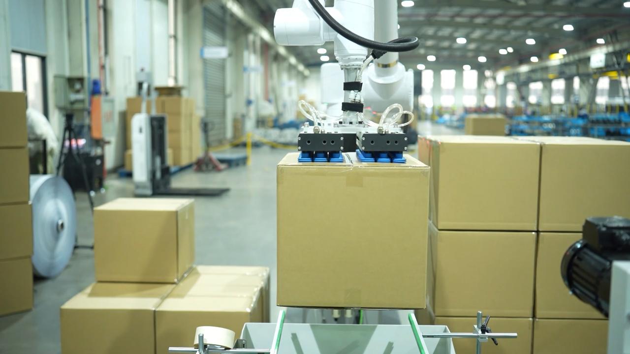 13 Automatically palletize 13 Automatische Palettierung