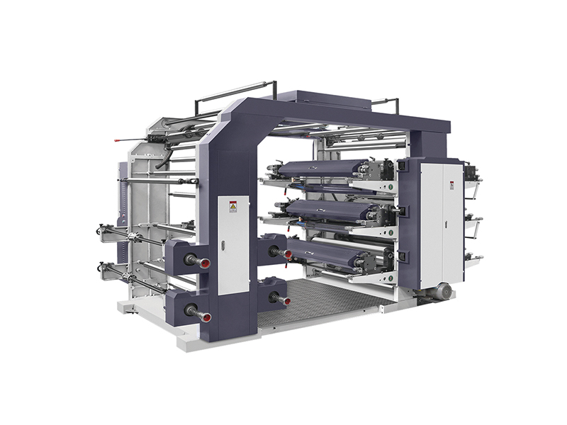 YTC-4 Farbstapel-Hochgeschwindigkeits-Flexodruckmaschine