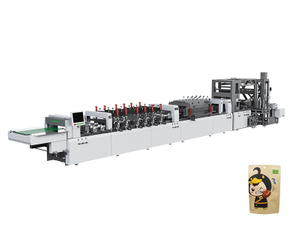 Hochgeschwindigkeitsmaschine zur Herstellung von Mittelsiegel-/Quadsiegelbeuteln
