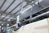 Neue Welt Eine quadratische Bodenbeutelmaschine mit verdrehtem Griff online