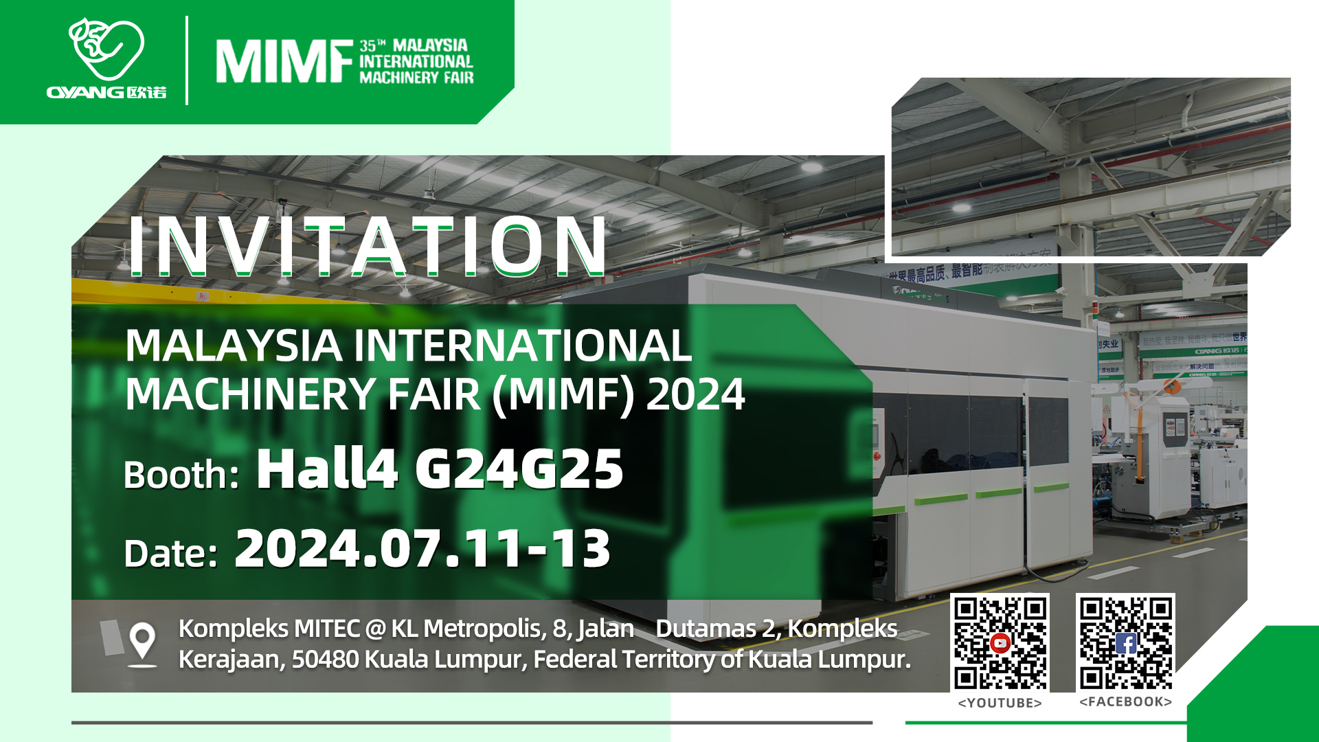 Oyang – Malaysia International Machinery Fair (MIMF) 2024