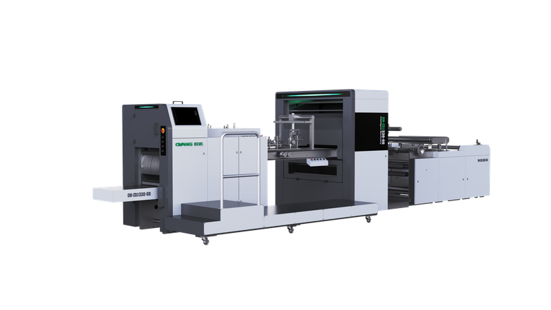 Oyang16c rollgefüttert scharfe Bodenpapierbeutelmaschine