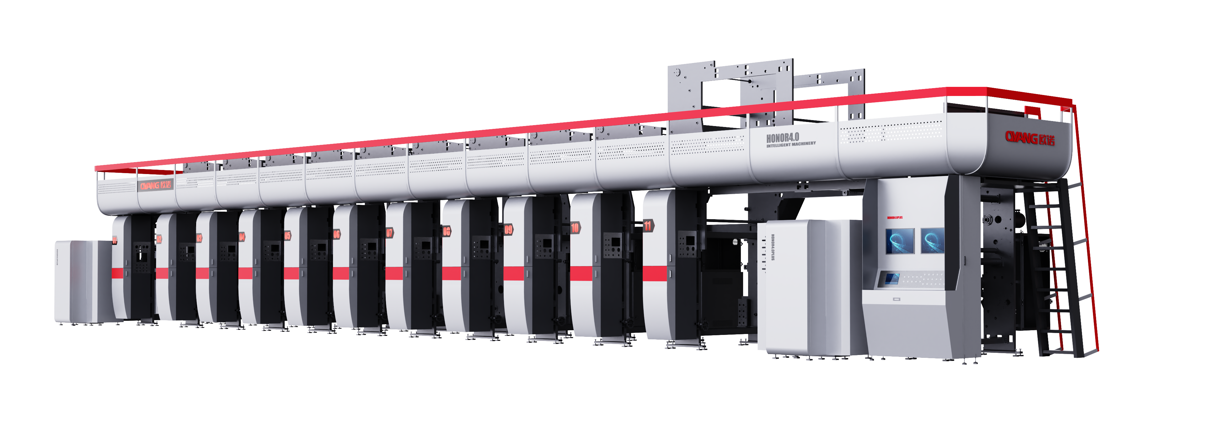 Rotogravur -Druckmaschine