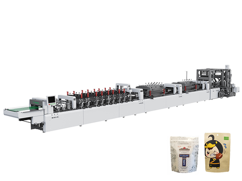 Hochgeschwindigkeitsmaschine zur Herstellung von Standbeuteln mit Reißverschluss