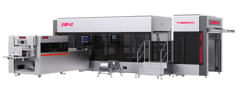 Vollautomatische No-Crease-Blech-Fütterungspapierbeutelmaschine