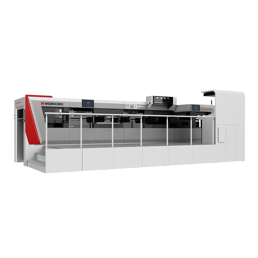 OYANG Duomatic FSS Dual-Unit-Flachbett-Heißfolienpräge-, Stanz- und Abisoliermaschine